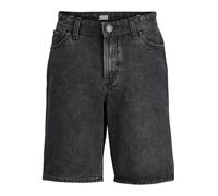 JACK & JONES Boy Denim Shorts Loose Fit Denim Shorts Junior, Black Denim, 170