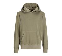 JACK & JONES Boy Hoodie Plain Hoodie Junior, Silver Sage, 152