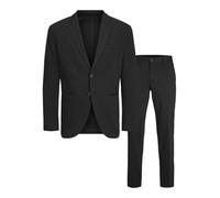JACK & JONES Boy Single Breasted Blazer and Trousers JJEJAXON Suit Junior, Dark Navy, 158