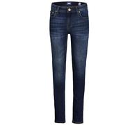 JACK & JONES Boys Jeans Skinny Stretch Slim Fit Adjustable Denim Pants - Blue - 11 Years