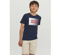 Jack & Jones Boys T-shirts Crew Neck - Navy - Size 16Y