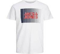 Jack & Jones Boys T-shirts Crew Neck - White - Size 12Y