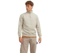 Bradley Half Zip Sweatshirt Moonbeam XXL