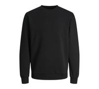 JACK & JONES JUNIOR Boy's Jjebradley Sweat Crew Noos Jnr Sweatshirt, Black, 12 Years
