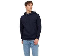 JACK & JONES Mens Jjebradley Noos Hooded Sweatshirt, Navy, XXL UK