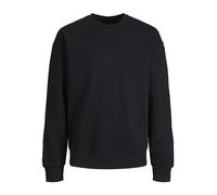 JACK & JONES Mens Jjebradley Crew Noos Sweater, Black, S UK