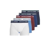 JACK & JONES Branco Trunks Boxer Shorts Men (5-pack)