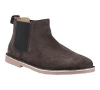 Jack & Jones Bravo Suede Mens Pirate Black Boots - Size UK 10