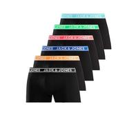 Jack & Jones Bulk Pack of 6 Boxers Black