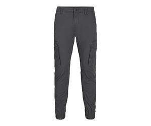 JACK & JONES Cargo Trousers, Slim Fit, Asphalt, 36W x 36L