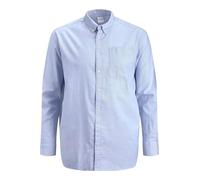 Jack & Jones Oxford Plus Size Long Sleeve Shirt Blue 3XL Men