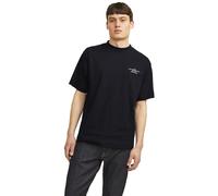 Jack & Jones Chad Branding Cotton Men's T-Shirt - Black - S