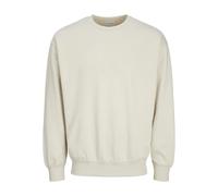 JACK & JONES Male Sweatshirt Plain Sweatshirt, moonbeam, XXL