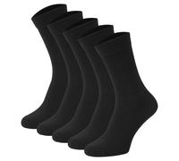 Jack&Jones Children's Socks, 5 Pack - Jacblack Sock, Cotton Blend, Solid Color