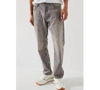 Jack & Jones Chris Original Relaxed Fit Jeans - Grey, Grey Denim, Size 30, Inside Leg Regular, Men Grey Denim