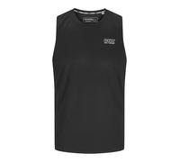 JACK & JONES CNZ Male Sports Tank Top, Black, M