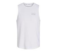 JACK & JONES CNZ Male Sports Tank Top, Bright White, XL