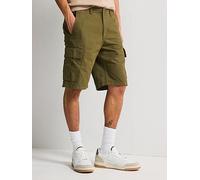Jack & Jones Cole Barkley Cargo Shorts, Olive Night, Size L, Men Olive Night