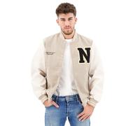 Jack & Jones College Wool Blend Bomber Jacket