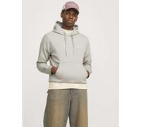JACK & JONES Cotton Rich Hoodie Stone