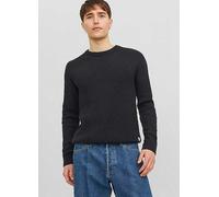 Jack & Jones Crew Neck Knitted Sweater Black