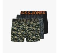 Jack & Jones DANNY Mens 3 Pack Trunks Black - Small