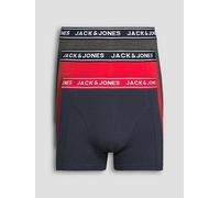 Jack & Jones Danny Trunks 3 Pack, Navy Blazer, Size 2Xl, Men Navy Blazer