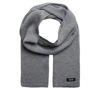 Jack & Jones Men's Jacdna Knit Noos Scarf - Grey Melange - One Size