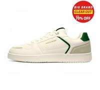 Jack & Jones Ealing Mens Trainers Casual Retro Fashion Sneakers White