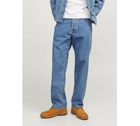 Jack & Jones Eddie Loose Fit Jeans, Blue, Size 32, Inside Leg Short, Men Blue