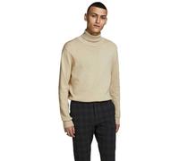 Jack & Jones Emil Knit Roll Neck Detail Melange Sweater