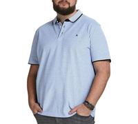 Jack and Jones Paulos Tipped Pique Short Sleeve Polo Shirt Mens Plus Size