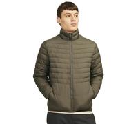 Jack & Jones Estate Signature Men's Puffer Jacket - Canteen - Size M
