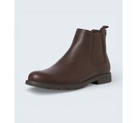 JACK & JONES Men's Jfwfenchurch Pu Chelsea Boots, Brown Stone, 44 EU
