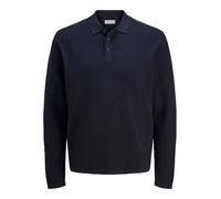 JACK & JONES George Long Sleeve Polo S Blue