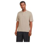 Jack & Jones George Short Sleeve Polo Beige S Man