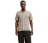 Short Sleeve Knit Shirt Jack & Jones George Beige 3XL