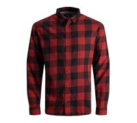 JACK & JONES Gingham Twill M Red