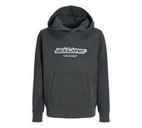 JACK & JONES Grey Boys' Newton Branding Hoodie, grey, 16 Years