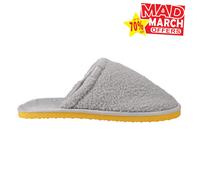 JACK & JONES Men's Jfwharry Fluff Slipper, Frost Gray, 7 UK