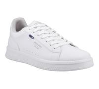 Jack & Jones Haven Tumble Polyurethane Mens Bright White Trainers Pu - Size UK 10