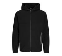 Jack & Jones Full-Zip Hooded Sweatshirt Fusion Black M Men