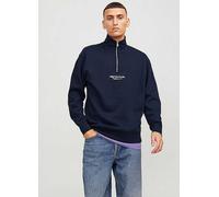 Jack & Jones High Collar Sweatshirt Sky Captain