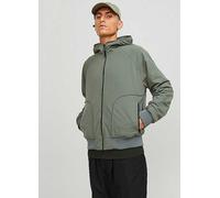 Jack & Jones Hooded Bomber Jacket Green