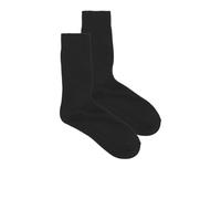 JACK & JONES Men's Jac Premium Socks 2 Pack Noos, Black/Pack: Black, One Size (Pack of 2)