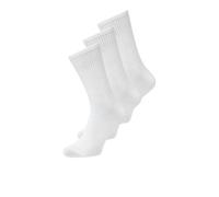 JACK & JONES Jaccharles Tennis Socks Pack of 3 Noos, White/pack: white - white, One Size