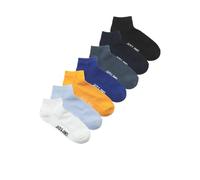 JACK & JONES Jacchester Solid Short Socks 7 Pack, stormy weather, One Size