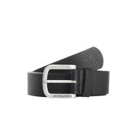 JACK & JONES Men's Jacharry Belt Noos Belt, Black (Black Detail: Jones), 42 (Manufacturer size: 95)