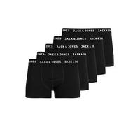 Jack & Jones JACHUEY TRUNKS 5 PACK Boxers black S