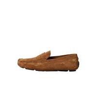 Jack & Jones Jack & Jones Suede Driving Loafers, Brown, Size 9, Men Brown